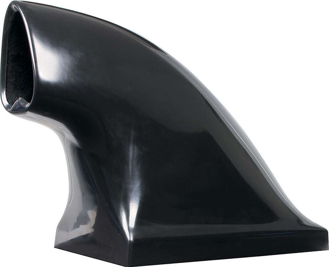 Allstar Performance Hood Scoop - Dragster - 20.5 in Tall - 14 in Wide - 29.5 in Long - Fiberglass - Black - Each