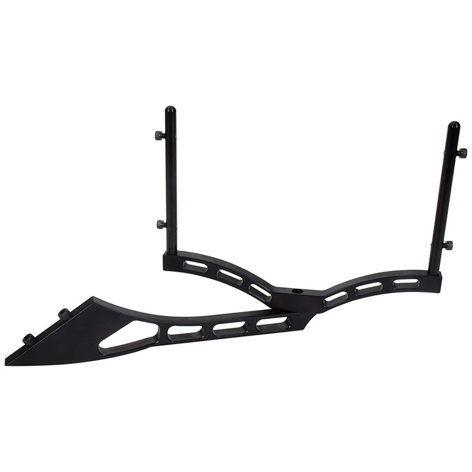 Allstar Performance Dial-In Board Bracket - 3 in Tray - Aluminum - Black Anodized - Each