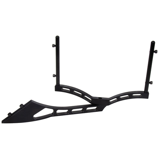 Allstar Performance Dial-In Board Bracket - 3 in Tray - Aluminum - Black Anodized - Each