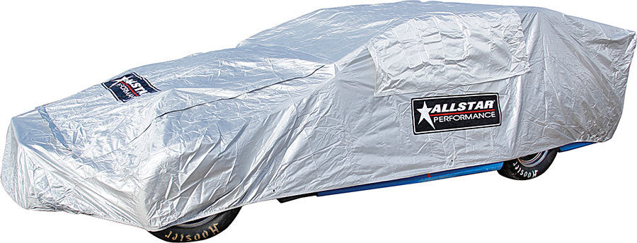Allstar Performance Car Cover - Soft Liner - Heat Reflective - Cloth - Silver - Modified - Each