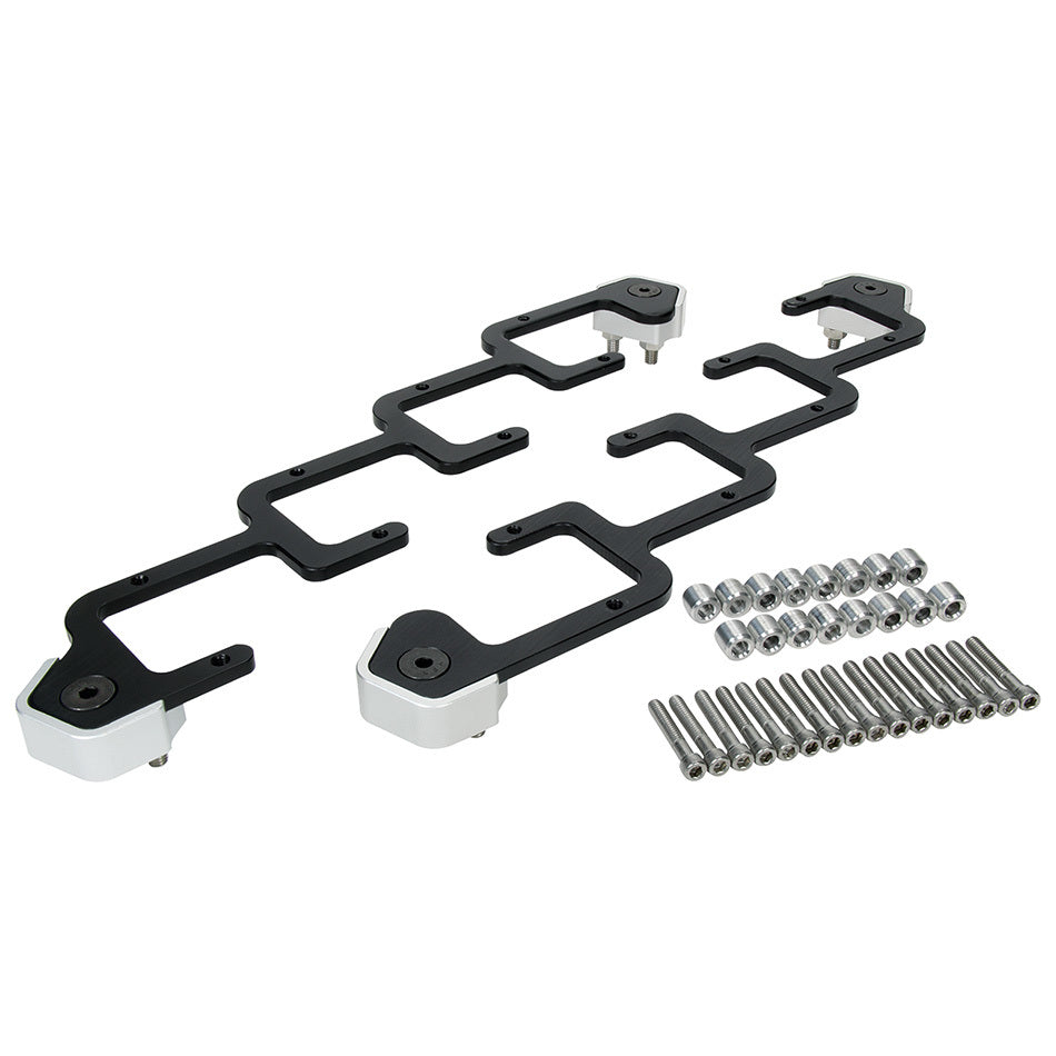 Allstar Performance Ignition Coil Bracket - Coil Pack Style - Aluminum - Black Anodized - Remote Mount - D580 - GM