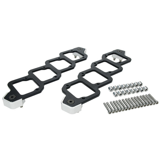 Allstar Performance Ignition Coil Bracket - Coil Pack Style - Aluminum - Black Anodized - Remote Mount - D581 - GM