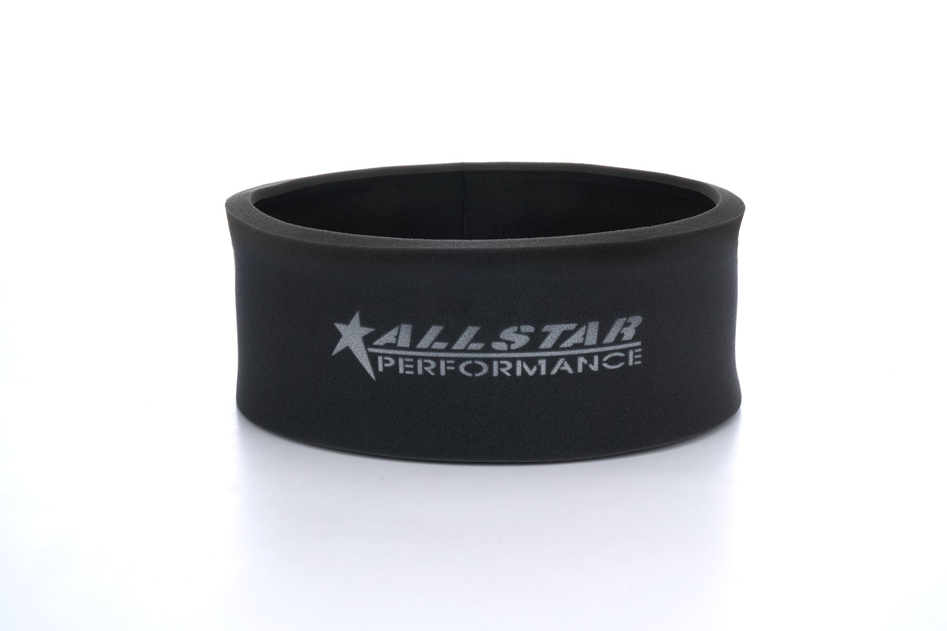 Allstar Performance Air Filter Wrap - Round - 14 in Diameter - 6 in Tall - Allstar Logo - Foam - Black - Each