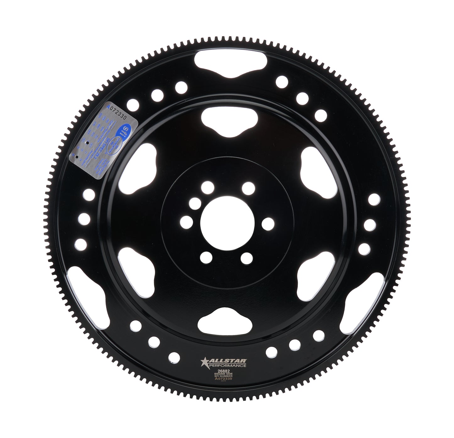 Allstar Performance Flexplate - 168 Tooth - SFI 29.2 - Billet Steel - Internal Balance - 1-Piece Seal - GM LS-Series -