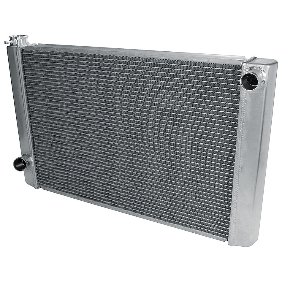 Allstar Performance Radiator - 31 in W x 19 in H x 2.25 in D - Single Pass - Passenger Side Inlet - Driver Side Outlet
