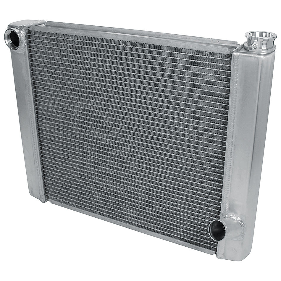 Allstar Performance Radiator - 24 in W x 19 in H x 2.25 in D - Triple Pass - Driver Side Inlet - Passenger Side Outlet