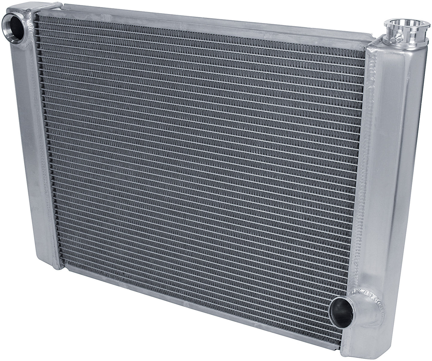 Allstar Performance Radiator - 28 in W x 19 in H x 2.25 in D - Triple Pass - Driver Side Inlet - Passenger Side Outlet