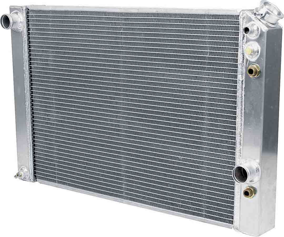 Allstar Performance Radiator - 30 in W x 19.5 in H x 2.25 in D - Driver Side Inlet - Passenger Side Outlet - Oil