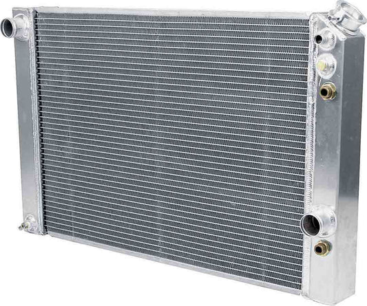Allstar Performance Radiator - 30 in W x 19.5 in H x 2.25 in D - Driver Side Inlet - Passenger Side Outlet - Oil