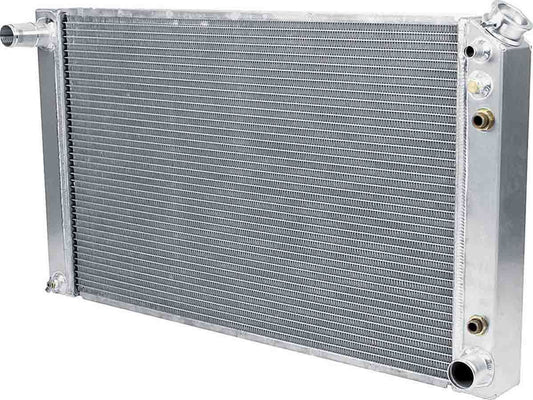 Allstar Performance Radiator - 34 in W x 19.5 in H x 2.25 in D - Driver Side Inlet - Passenger Side Outlet - Oil