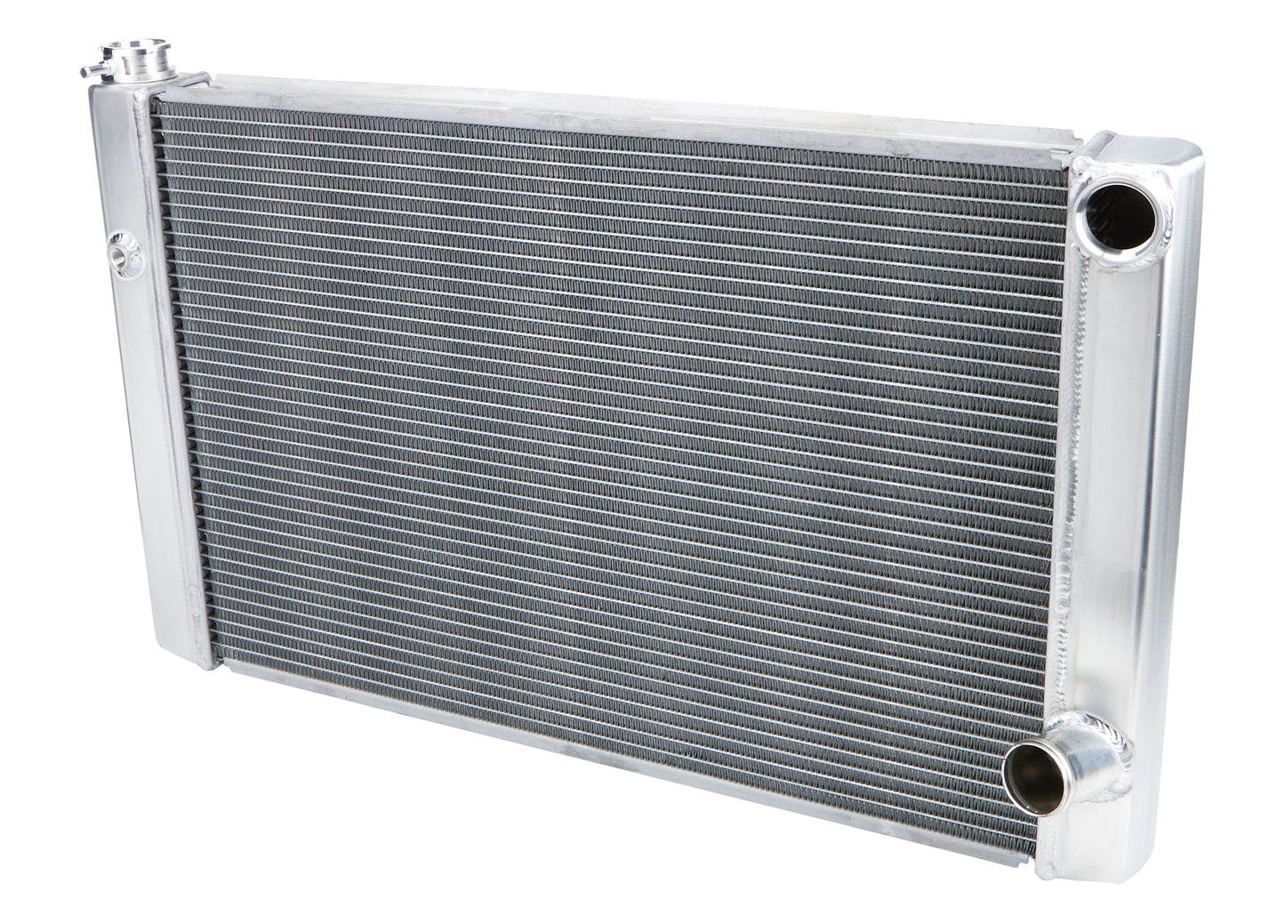 Allstar Performance Radiator - 31 in W x 19 in H x 2.25 in D - Dual Pass - Passenger Side Inlet - Passenger Side