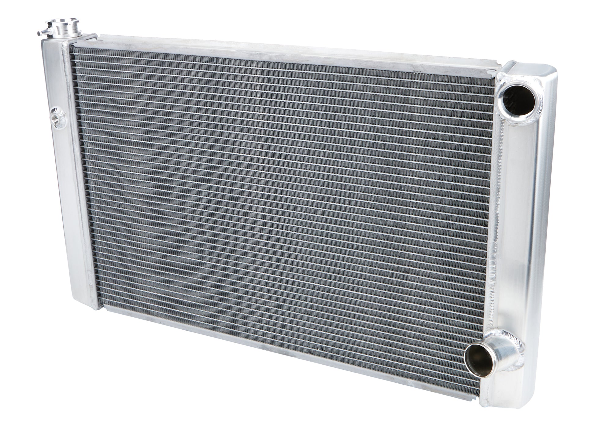 Allstar Performance Radiator - 31 in W x 19 in H x 2.25 in D - Dual Pass - Passenger Side Inlet - Passenger Side