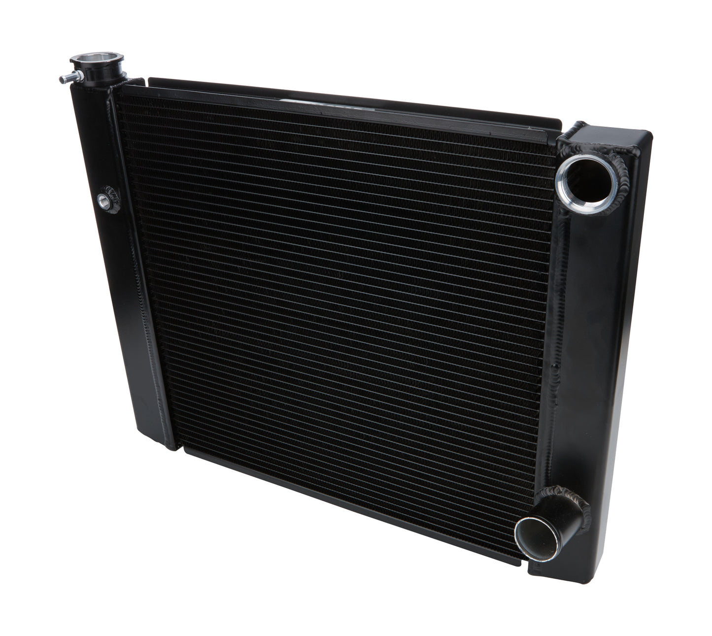 Allstar Performance Radiator - 24 in W x 19 in H x 1.5 in D - Dual Pass - Passenger Side Inlet - Passenger Side Outlet
