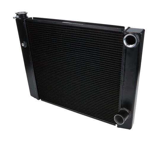 Allstar Performance Radiator - 31 in W x 19 in H x 1.5 in D - Dual Pass - Passenger Side Inlet - Passenger Side Outlet