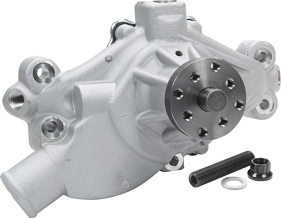 Allstar Performance Water Pump - Mechanical - 3/4 in Pilot - Short Design - 3/8 in NPT Bypass Ports / Cam Stop