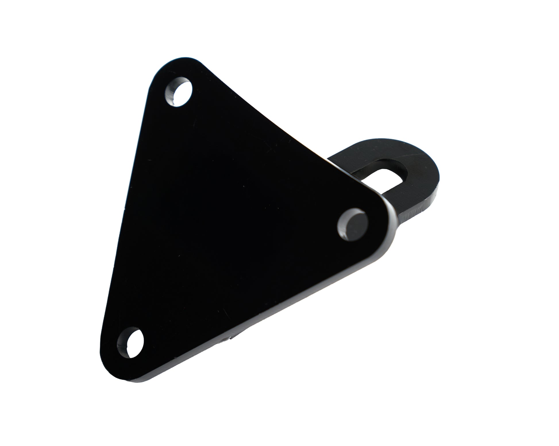 Allstar Performance Motor Mount - Bolt-On - Raised 2 in - Steel - Black Powder Coat - Front - Chevy V8 - Each