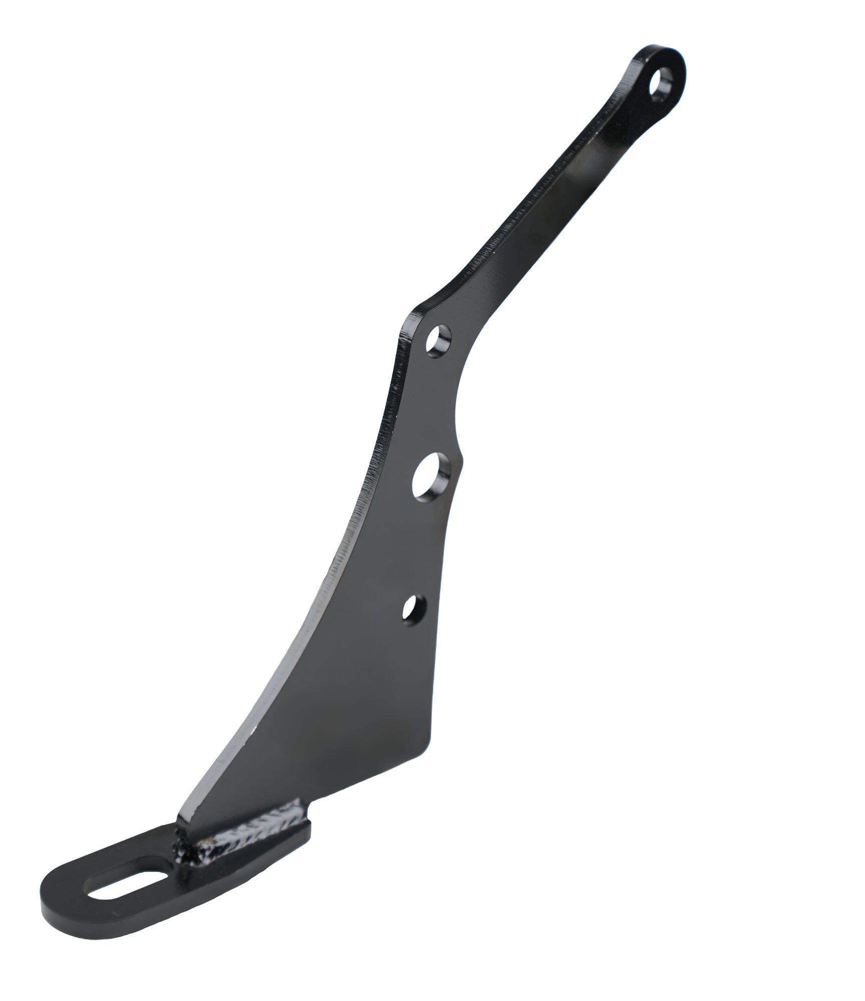 Allstar Performance Motor Mount - Bolt-On - Raised 2 in - Steel - Black Powder Coat - Rear - Chevy V8 - Each