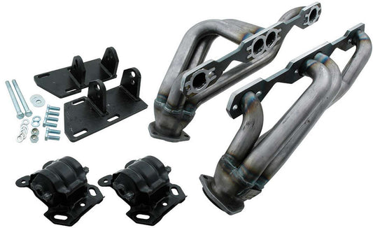 Allstar Performance Engine Conversion Kit - Headers / Mounts - Small Block Chevy - GM S-10 2WD 1982-2002 - Kit