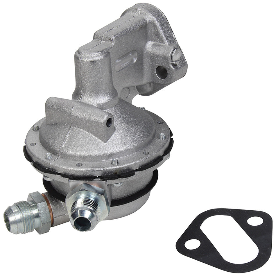 Allstar Performance Fuel Pump - Mechanical - 172 gph - 7.0-8.5 psi - 10 AN Male Inlet - 8 AN Male Outlet - Aluminum -