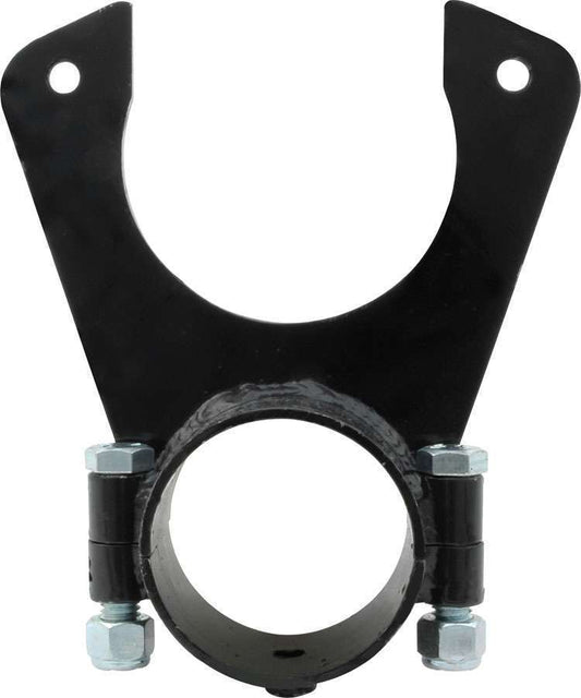 Allstar Performance Brake Caliper Bracket - Rear - Clamp-On - 3 in OD Axle Tube - Steel - Black Powder Coat - GM