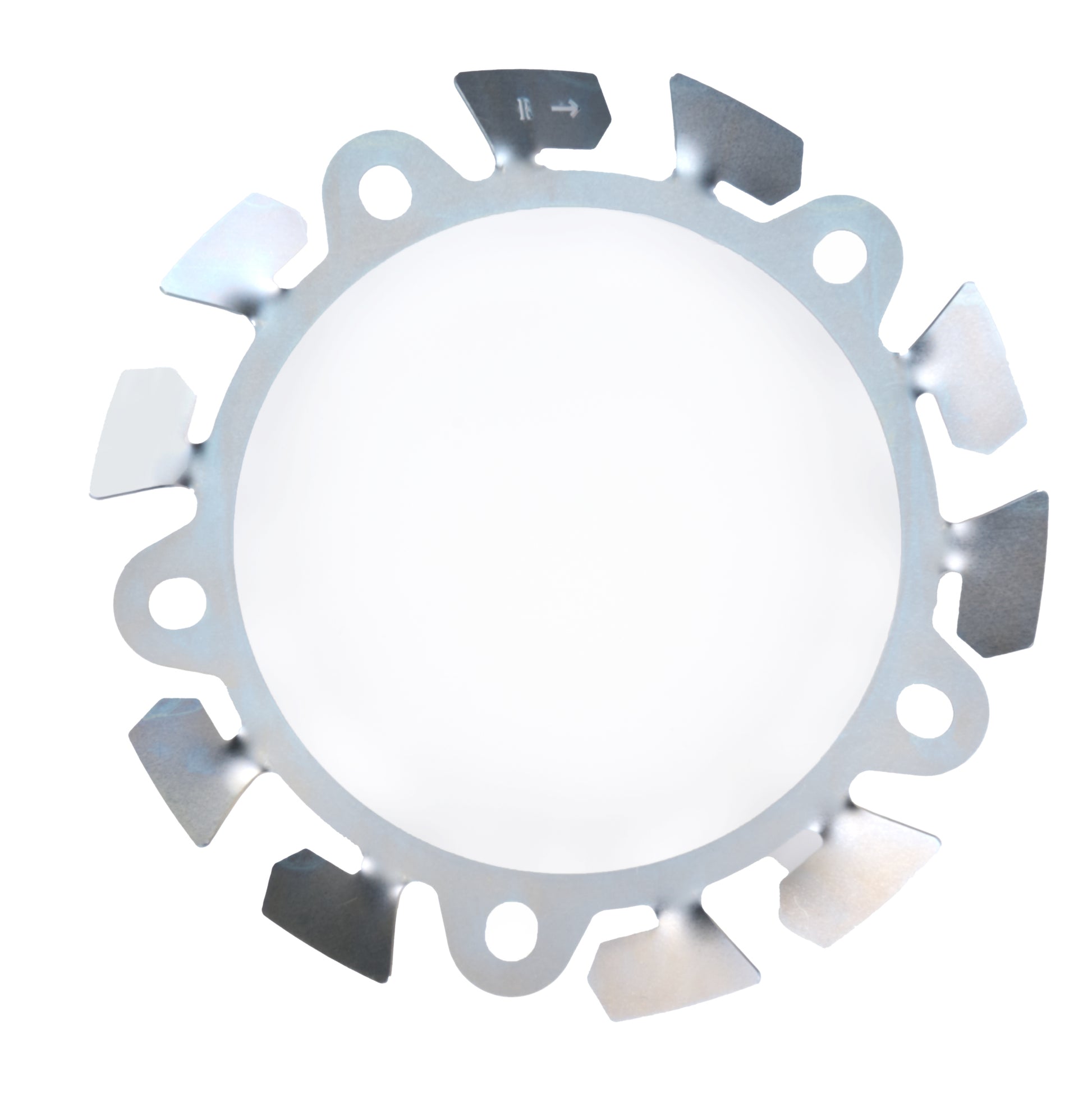 Allstar Performance Brake Cooling Fan - Passenger Side - Hub Mounted - 12.75 in Diameter - Wide 5 Bolt Pattern - 5/8