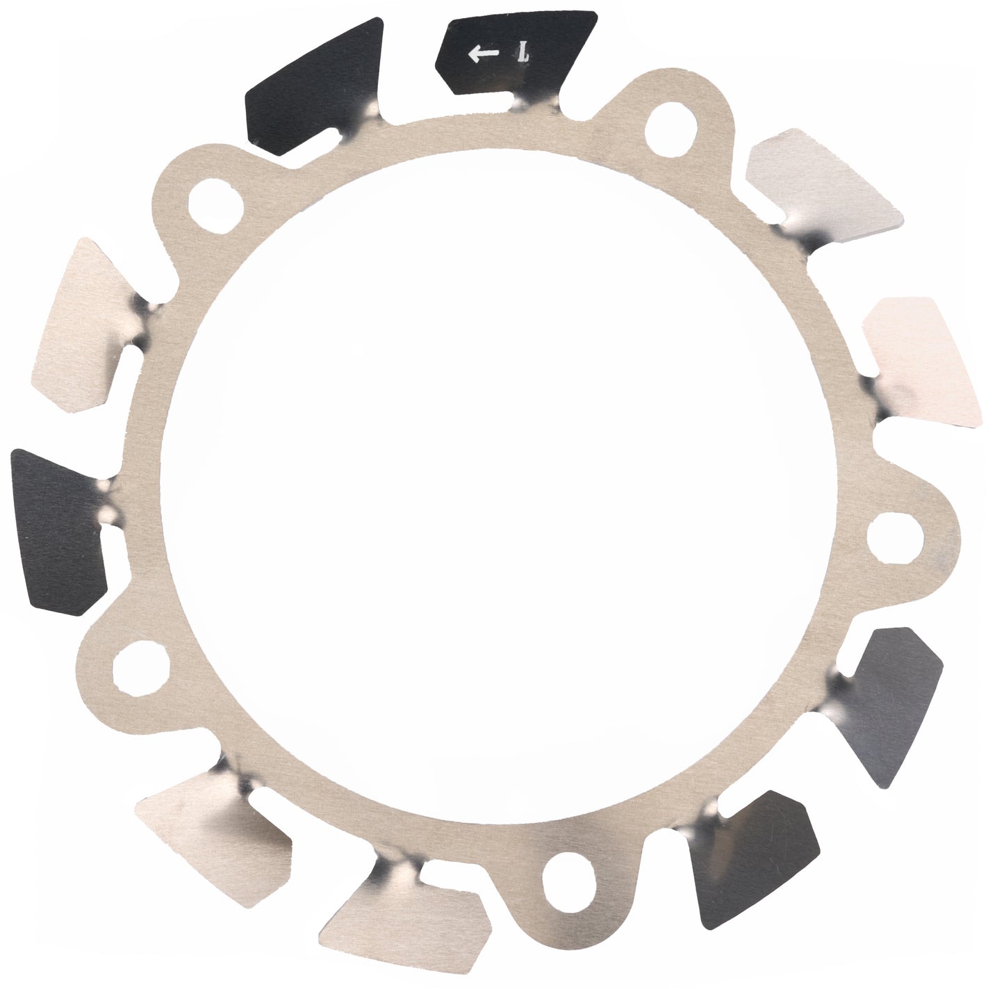 Allstar Performance Brake Cooling Fan - Driver Side - Hub Mounted - 12.75 in Diameter - Wide 5 Bolt Pattern - 5/8 in