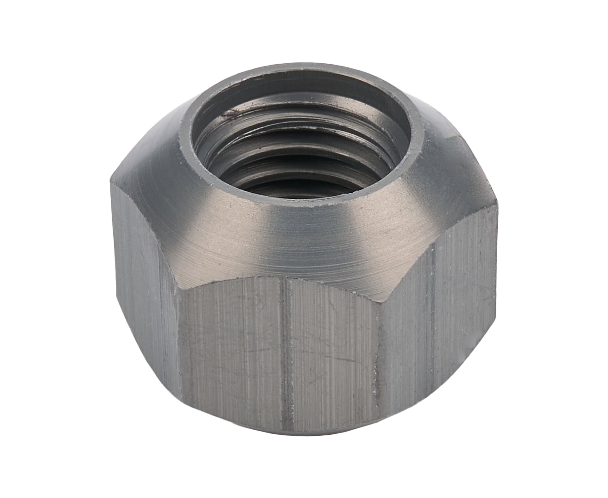Allstar Performance Lug Nut - Hard Coat - 5/8-11 in Thread - 1 in Hex Head - Double 45 Degree Seat - Open End -