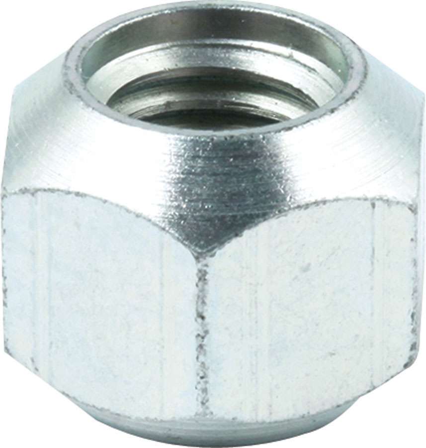 Allstar Performance Lug Nut - 5/8-11 in Thread - 1 in Hex Head - Double 45 Degree Seat - Open End - Steel - Zinc Oxide