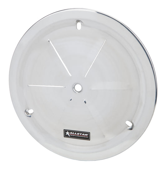 Aluminum Wheel Cover Weld Louvered Polished