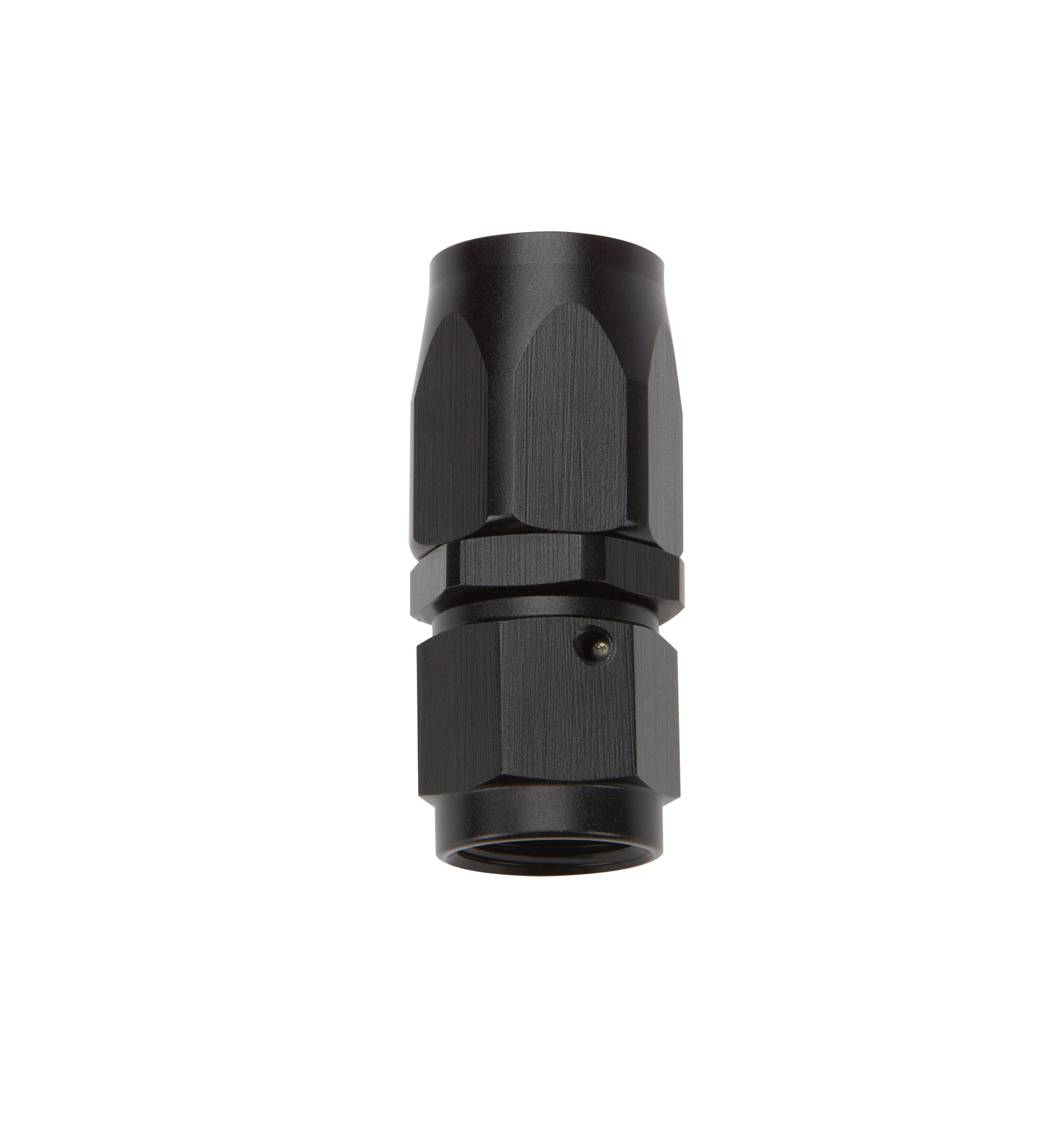Allstar Performance Fitting - Hose End - Straight - 4 AN Hose to 4 AN Female - Aluminum - Black Anodized - Each