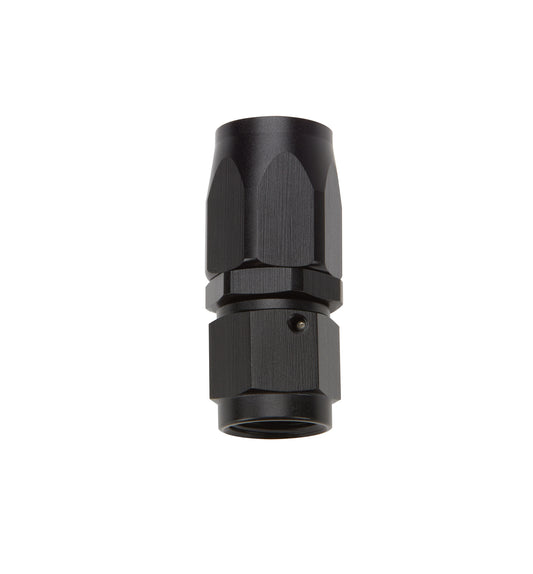 Allstar Performance Fitting - Hose End - Straight - 4 AN Hose to 4 AN Female - Aluminum - Black Anodized - Each