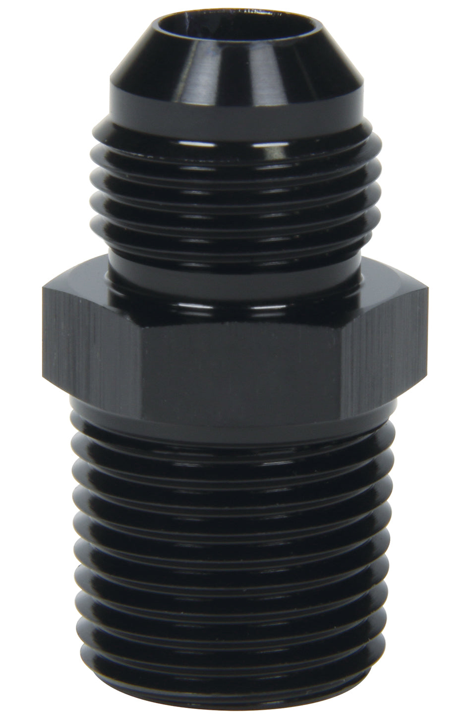 Allstar Performance Fitting - Adapter - Straight - 16 AN Male to 3/4 in NPT Male - Aluminum - Black Anodized - Each