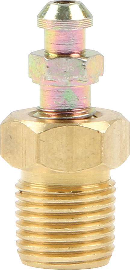 Allstar Performance Bleeder Screws - 1/8 in NPT - Brass - Natural - Set of 50