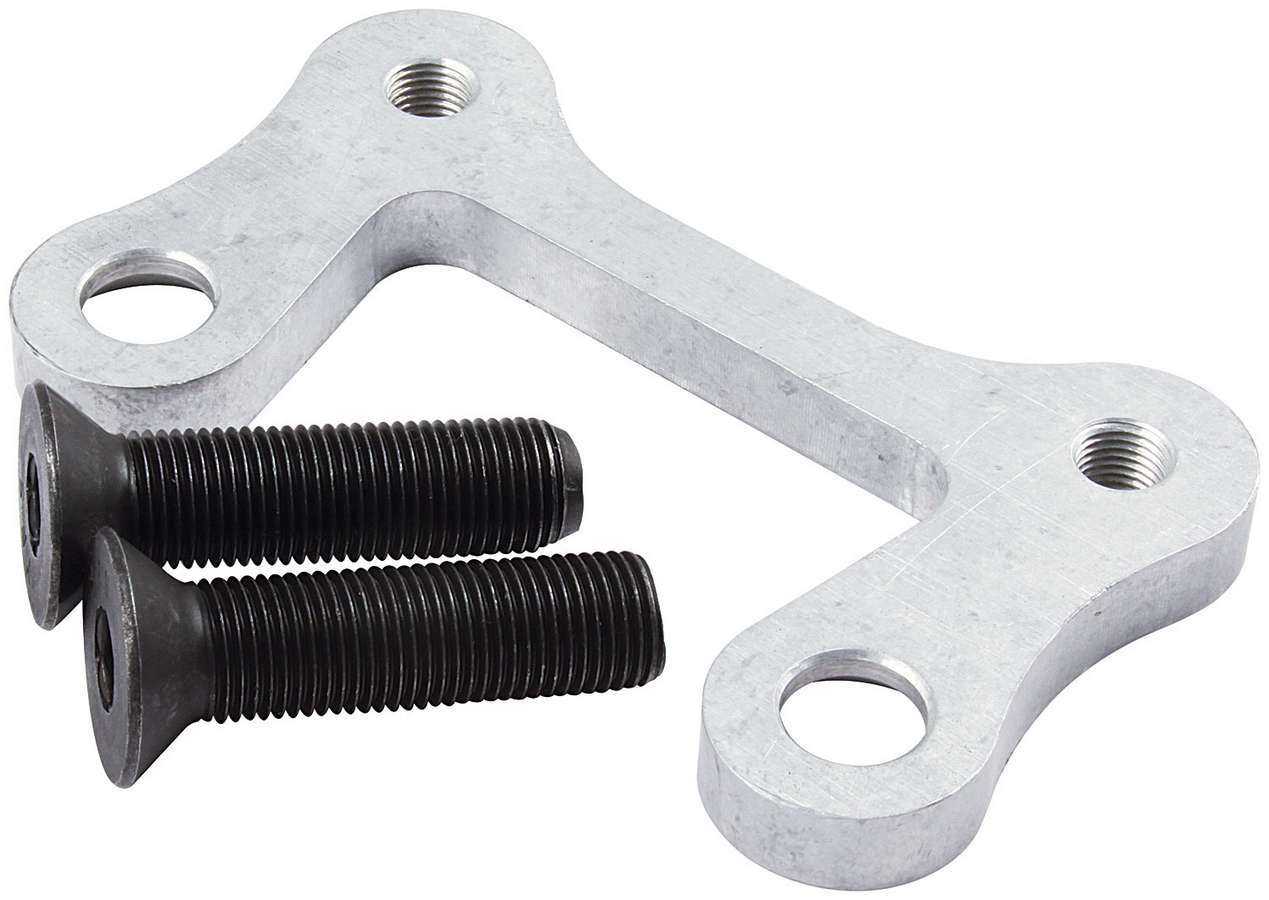 Allstar Performance Brake Caliper Bracket - Front - Driver Side - Aluminum - Natural - 10-7/8 in Rotor - 3-1/4 in Lug