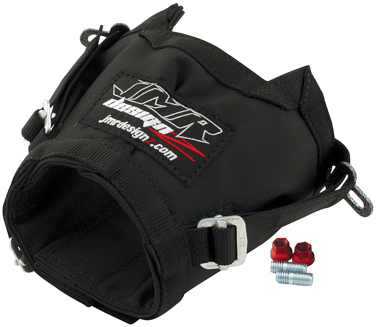 Allstar Performance Torque Ball Shield - Quick Release Straps - Adjustable - Brackets / Hardware - Nylon - Black - Each