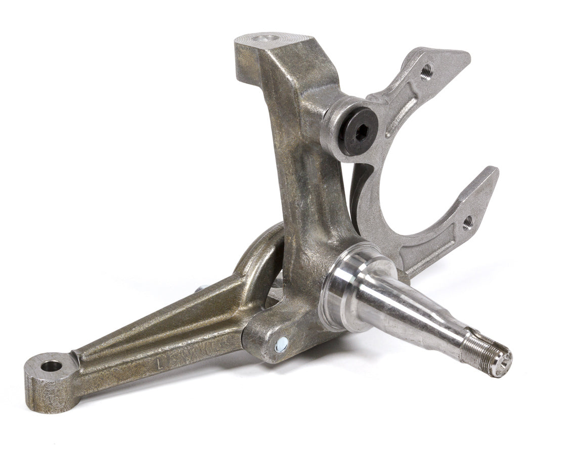 Allstar Performance Spindle - Stock Pin Height - Driver Side - Steering Arm / Caliper Bracket Included - Forged Steel