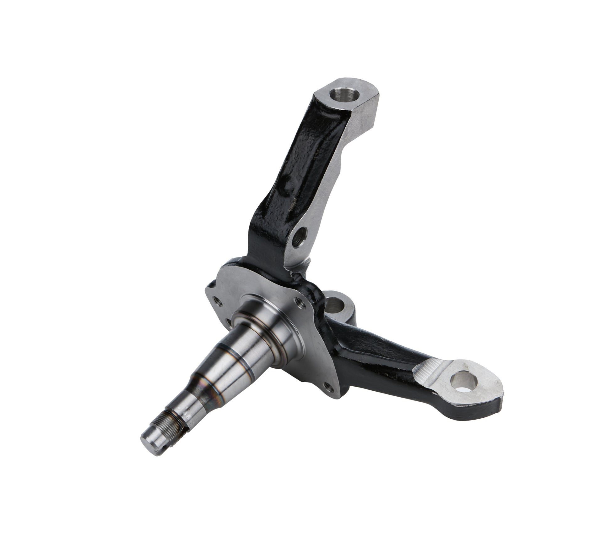 Allstar Performance Spindle - Stock Pin Height - 8 Degree - 1-1/2 in Taper - Passenger Side - Forged Steel - Black