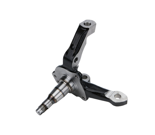 Allstar Performance Spindle - Stock Pin Height - 8 Degree - 2 in Taper - Passenger Side - Forged Steel - Black Paint -