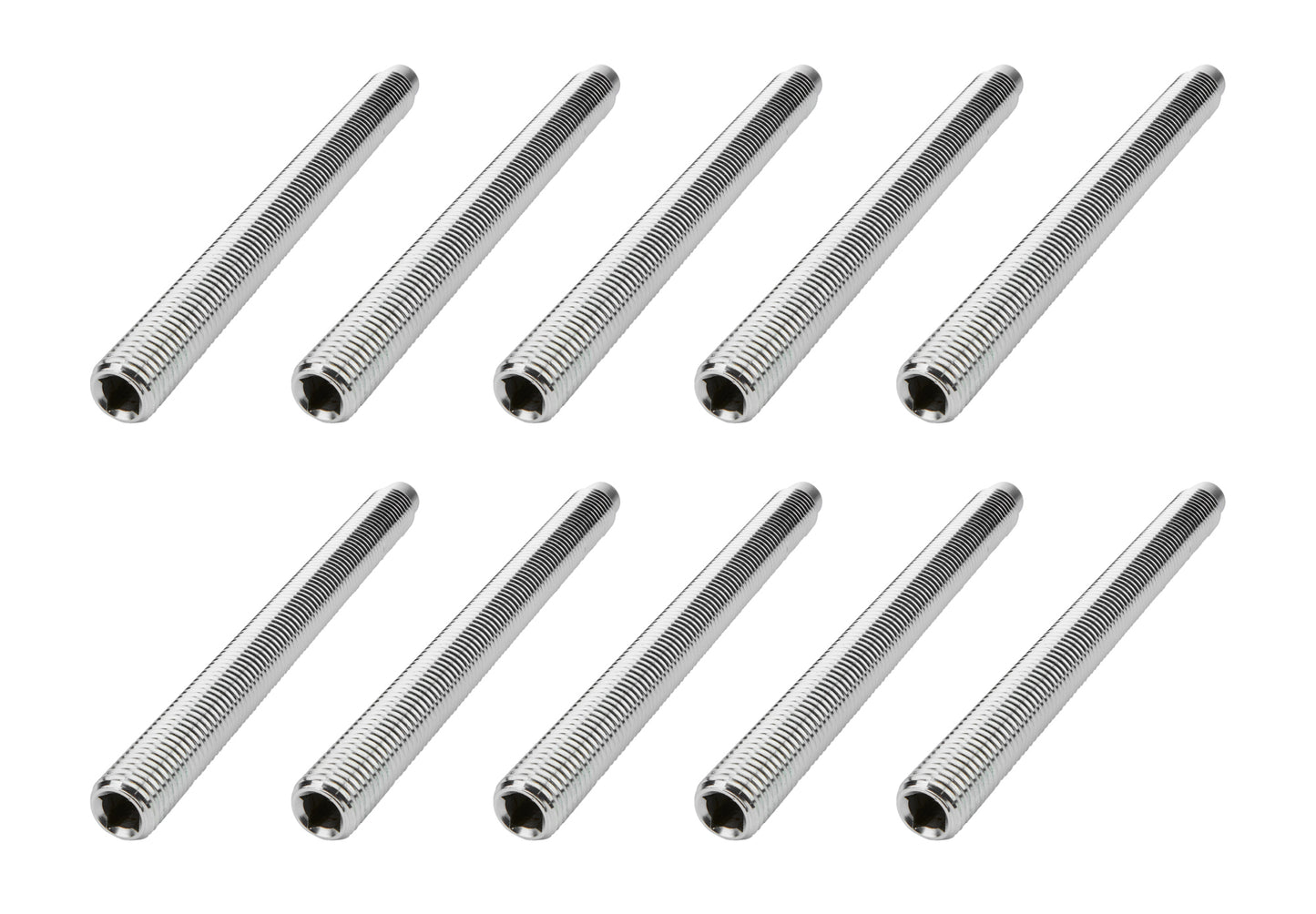Allstar Performance Jack Bolt - 1-8 in Thread - 11 in Long - Steel - Cadmium - Universal - Set of 10