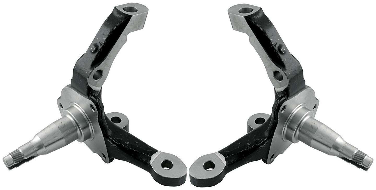 Allstar Performance Spindle - Stock Pin Height - Driver / Passenger Side - Forged Steel - Black Paint - Ford Mustang