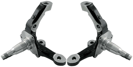 Allstar Performance Spindle - Stock Pin Height - Driver / Passenger Side - Forged Steel - Black Paint - Ford Mustang