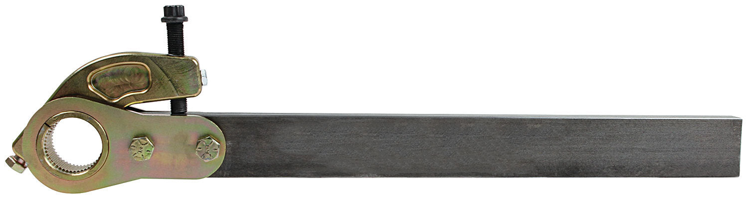 Allstar Performance Sway Bar Arm - Adjustable - Straight - 1-1/2 in 48 Spline - 3/4 in Thick - Steel - Natural - Each