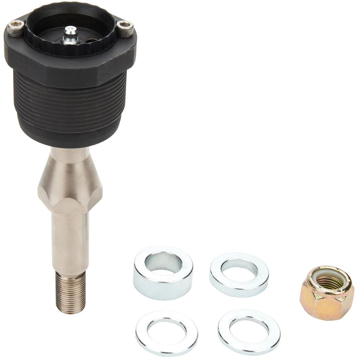 Allstar Performance Ball Joint - Take Apart - Straight Pin - Greasable - Lower - Screw-In - Low Friction - Adjustable