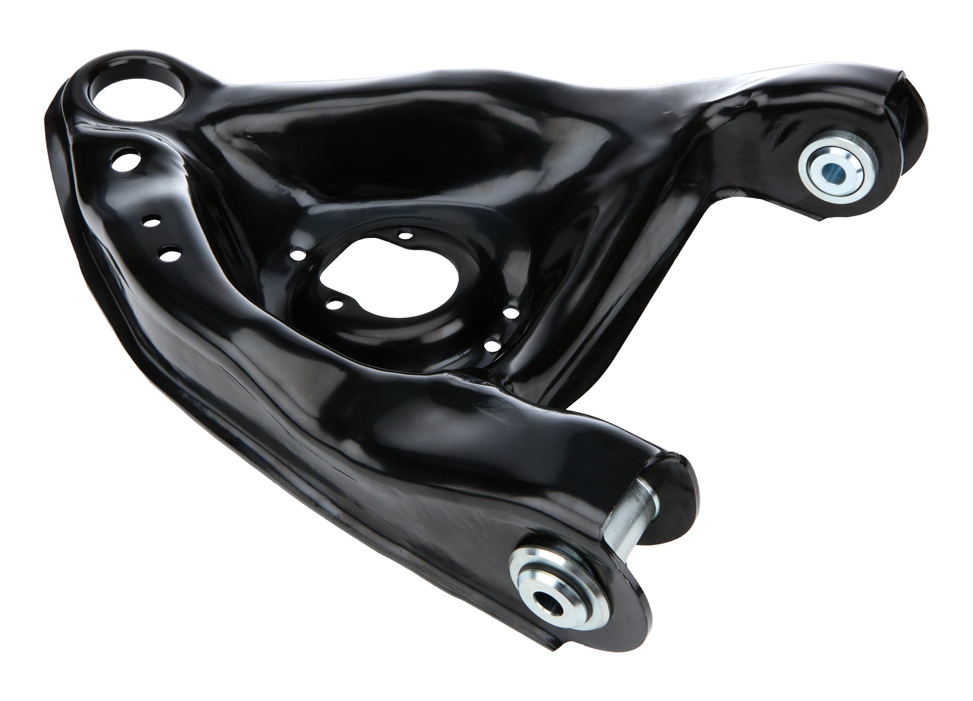 Allstar Performance Control Arm - OEM Style - Passenger Side - Lower - Weld-On Ball Joints - Steel - Black Powder Coat