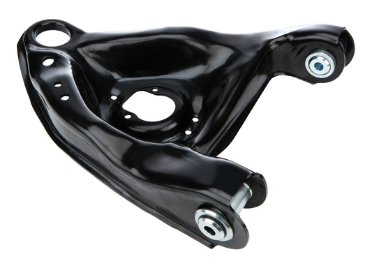Allstar Performance Control Arm - OEM Style - Passenger Side - Lower - Weld-On Ball Joints - Steel - Black Powder Coat