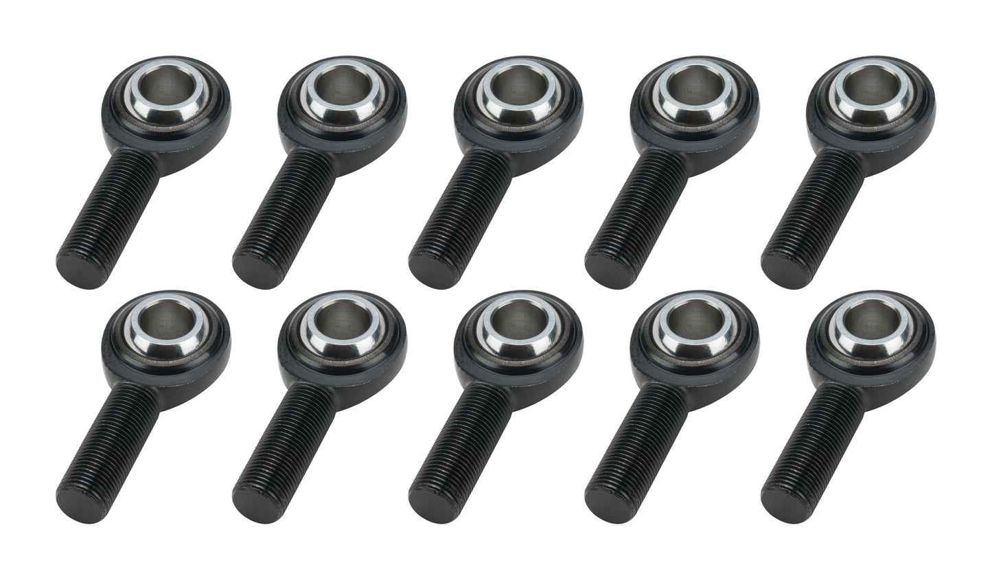 Allstar Performance Rod End - Pro Series - Spherical - 3/4 in Bore - 3/4-16 in Left Hand Male Thread - Steel Ball -