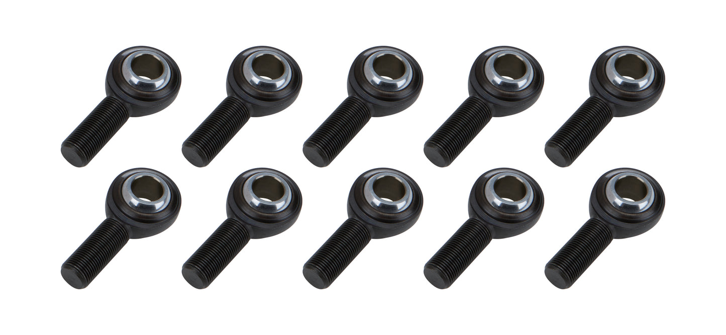 Allstar Performance Rod End - Pro Series - Spherical - 3/4 in Bore - 3/4-16 in Left Hand Male Thread - Steel Ball -