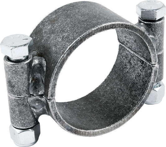 Allstar Performance Clamp-On Ring - 2-Piece - 3 in ID - 1-3/4 in Wide - 2-Bolt - Steel - Natural - Set of 10