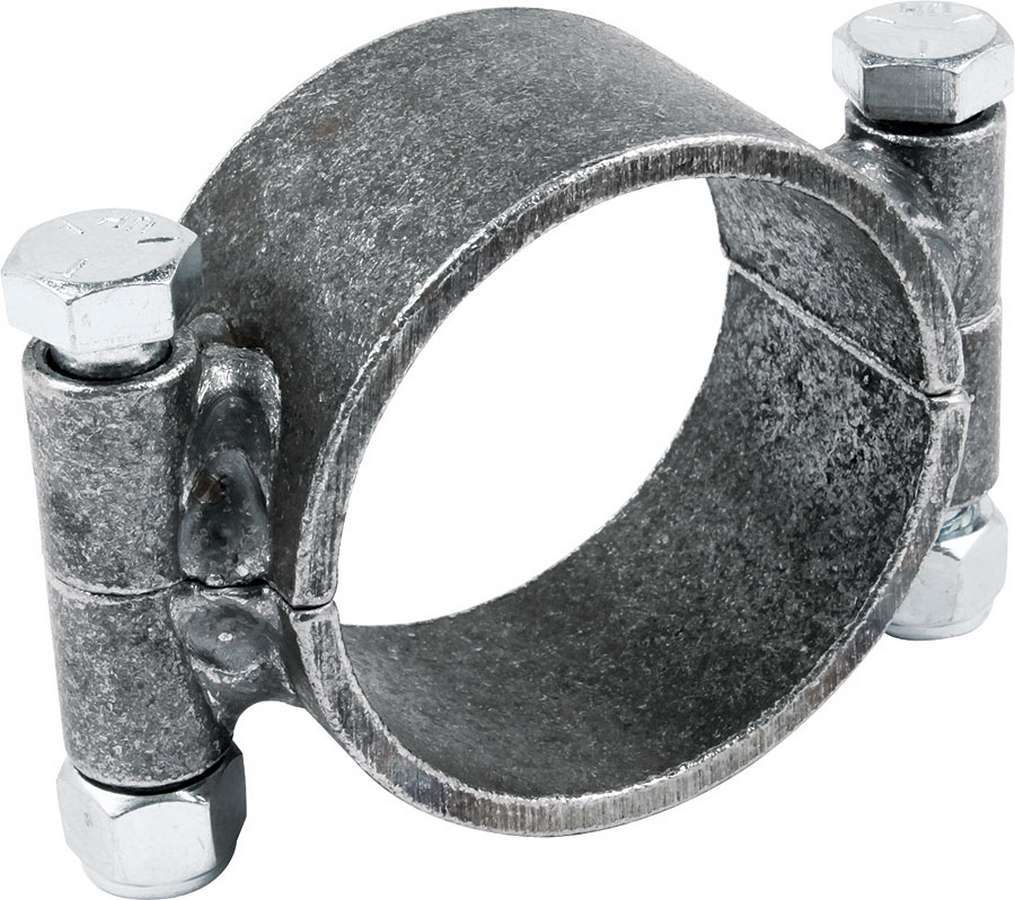 Allstar Performance Clamp-On Ring - 2-Piece - 3 in ID - 2 in Wide - 2-Bolt - Steel - Natural - Set of 10