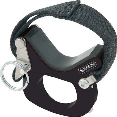 Allstar Performance Shock Reservoir Bracket - Clamp-On - Aluminum / Nylon - Black - 1-1/2 to 3 in Reservoirs - 1-1/4